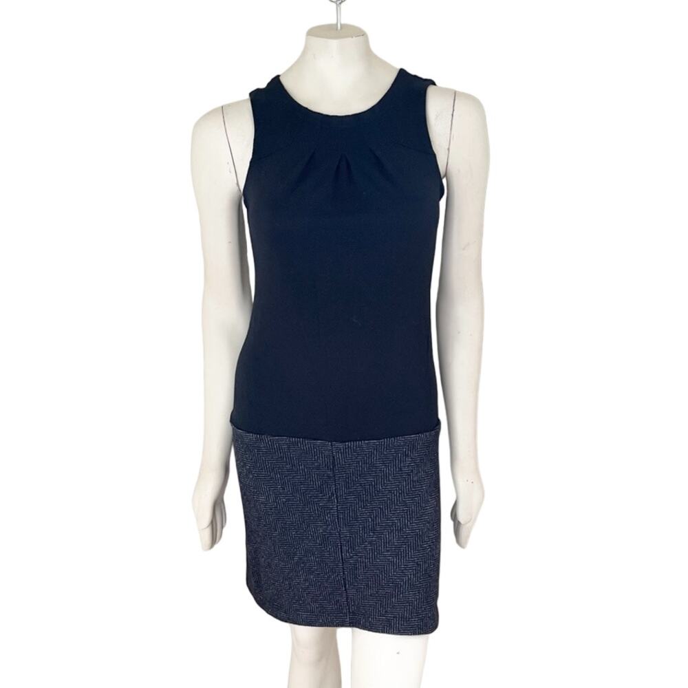 IBEX Sierra Vista Merino Wool Drop Waist Dress SZ XS